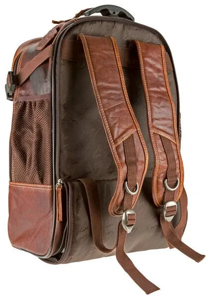 Alpenleder Alpenleder Trolley-Rucksack ACHENSEE, Brandy, – Produktbild 4 von 4