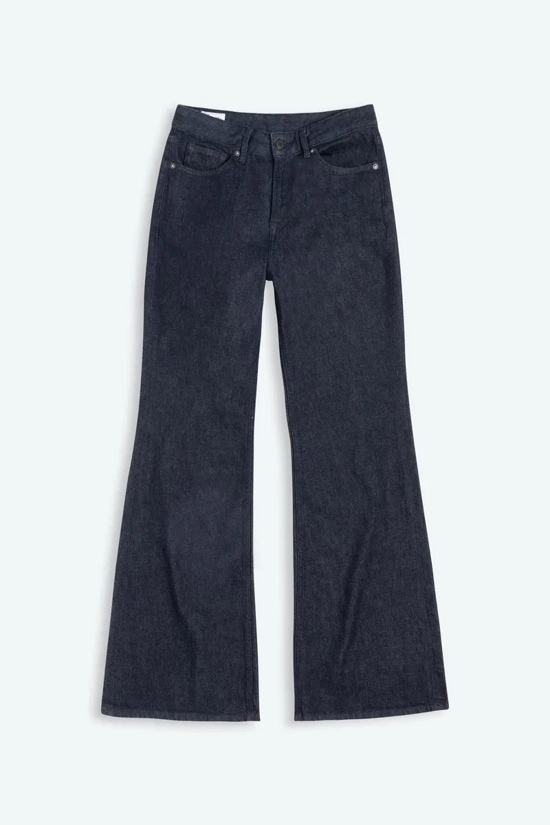 Kings Of Indigo Kings of Indigo Damen vegan Jeans Kukiko Blue Rinse, Extra dunkelblau, – Produktbild 2 von 2