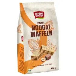 Rosengarten Nougat-Dinkelwaffeln – Produktbild 1 von 1