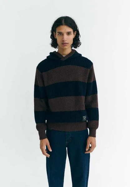 thinking mu thinking mu Herren Pullover mit Kapuze, Multicolor, – Produktbild 2 von 3