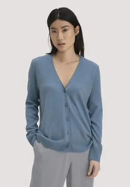 hessnatur hessnatur Strickjacke Relaxed aus Bio-Schurwolle mit Cashmere – Produktbild 1 von 1