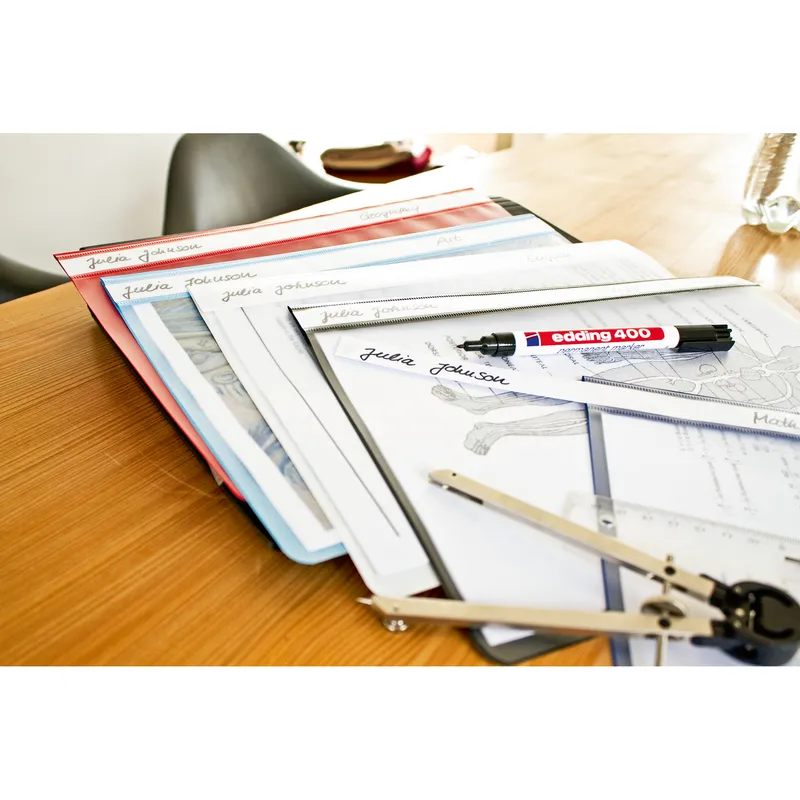 Edding Edding Permanentmarker "400" rot – Produktbild 1 von 8