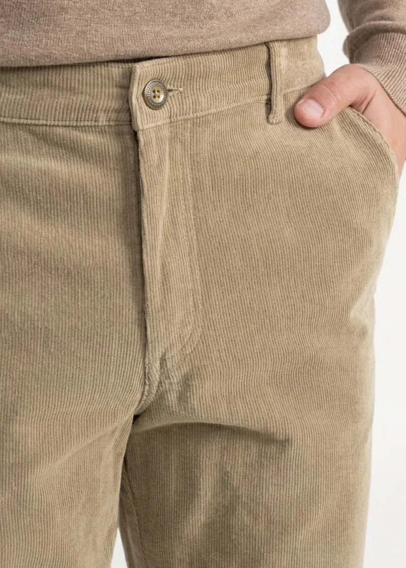 De IONESCU De IONESCU Herren vegan Hose Aus Cord Von Comarnic Beige, Beige, – Produktbild 1 von 2