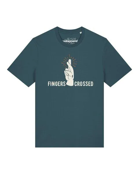 watapparel watapparel T-Shirt Unisex Fingers crossed, Stargazer, – Produktbild 1 von 5