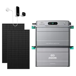 Zendure Deutschland Zendure SolarFlow 800 Plus: Balkonkraftwerk-Speicher mit top Preis-Leistung, SolarFlow 800 Plus + Smart Meter D0 / 1*AB2000L (1.92 kWh) / 2*450W Bifaziale (1170Wp Max) – Produktbild 1 von 1