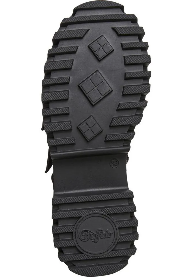 Buffalo Buffalo ASPEN BIKER - VEGAN NAPPA Stiefel, Schwarz, – Produktbild 4 von 5