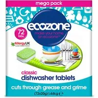 Ecozone Ecozone Classic All in One Spülmaschinen-Tabs (72 Stück) – Produktbild 1 von 1