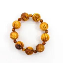 Mitienda Shop Mitienda Shop Armband aus Holz Perlen - Holzschmuck – Produktbild 1 von 1