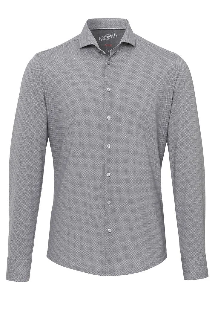 Pure Pure The Functional Shirt Druck Grau - Größe 38 (S) (S), Grau, – Produktbild 2 von 4