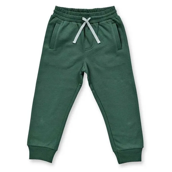 Sense Organics sense-organics Sense Organics Kinder Sweat Hose Bio Baumwolle, Dunkelgrün, – Produktbild 1 von 1