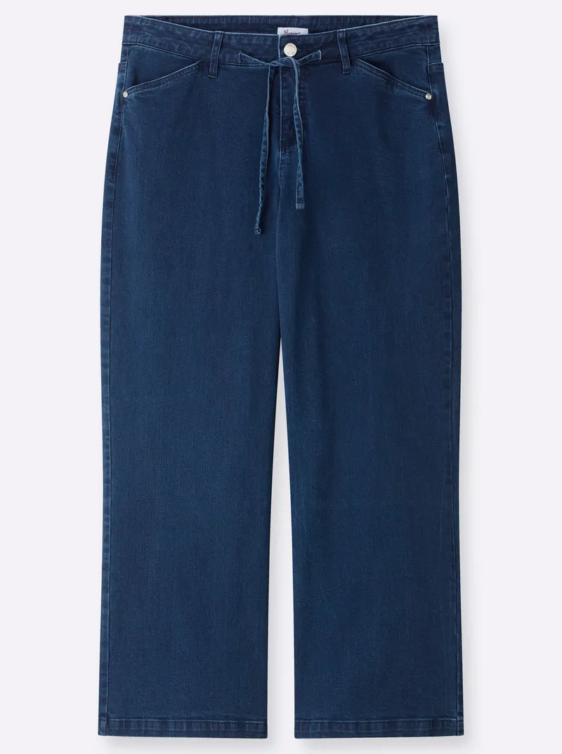 sheego Jeans blue-stone-washed, Blue-stone-washed, – Produktbild 1 von 2