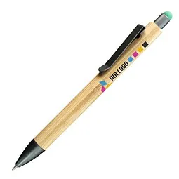 Penko PENKO® Bambus-Touchkugelschreiber Tahiti, Grün, – Produktbild 1 von 1