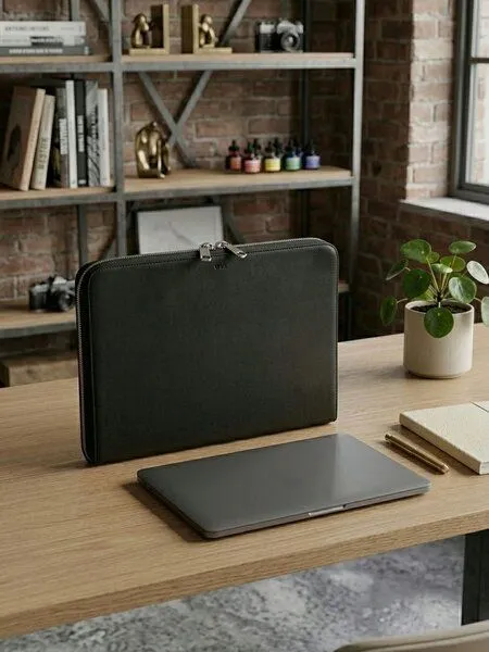 Will's Vegan Shop Will's Vegan Shop 13-Zoll Notebook & Laptop Taschen, Hellbraun, – Produktbild 1 von 3
