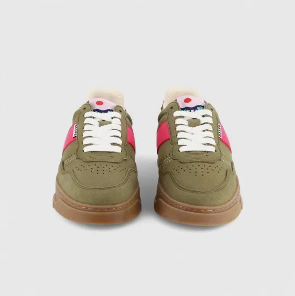 MEEKO MEEKO KIBOKO CORDURA - Öko-design-sneaker, bequem und robust, Khaki, – Produktbild 3 von 4