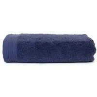 The One Towelling® The One Towelling® 2er Set Badetuch schweres Frottee 550gr/m² 70 x 140cm Bio Baumwolle, Denim blue, – Produktbild 2 von 3