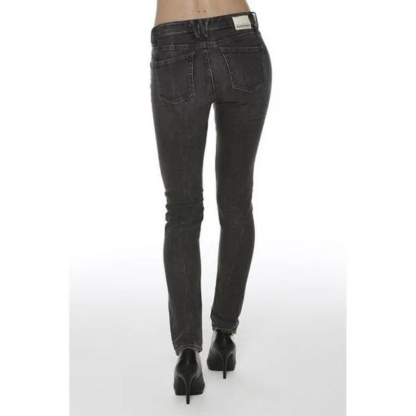 Wunderwerk Wunderwerk Amber High-Stretch-Denim Jeans im Slim Fit Schnitt, Black 420, – Produktbild 2 von 4