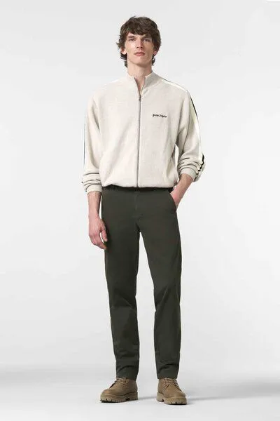 Meyer MEYER Thermohose aus BIO-Baumwoll-Twill, Grün (dunkeloliv), – Produktbild 2 von 3