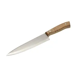 elasto elasto Chefmesser -Küchenmesser aus Akazienholz mit scharfer Edelstahlklinge – Produktbild 1 von 1