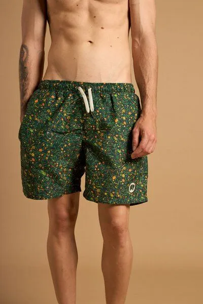 Trendsplant Trendsplant Dogtown SEAQUAL®YARN Swim Trunks Green, Grün, – Produktbild 1 von 4