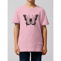 watabout.kids watabout.kids T-Shirt Kinder Schmetterling, Cotton pink, – Produktbild 1 von 1
