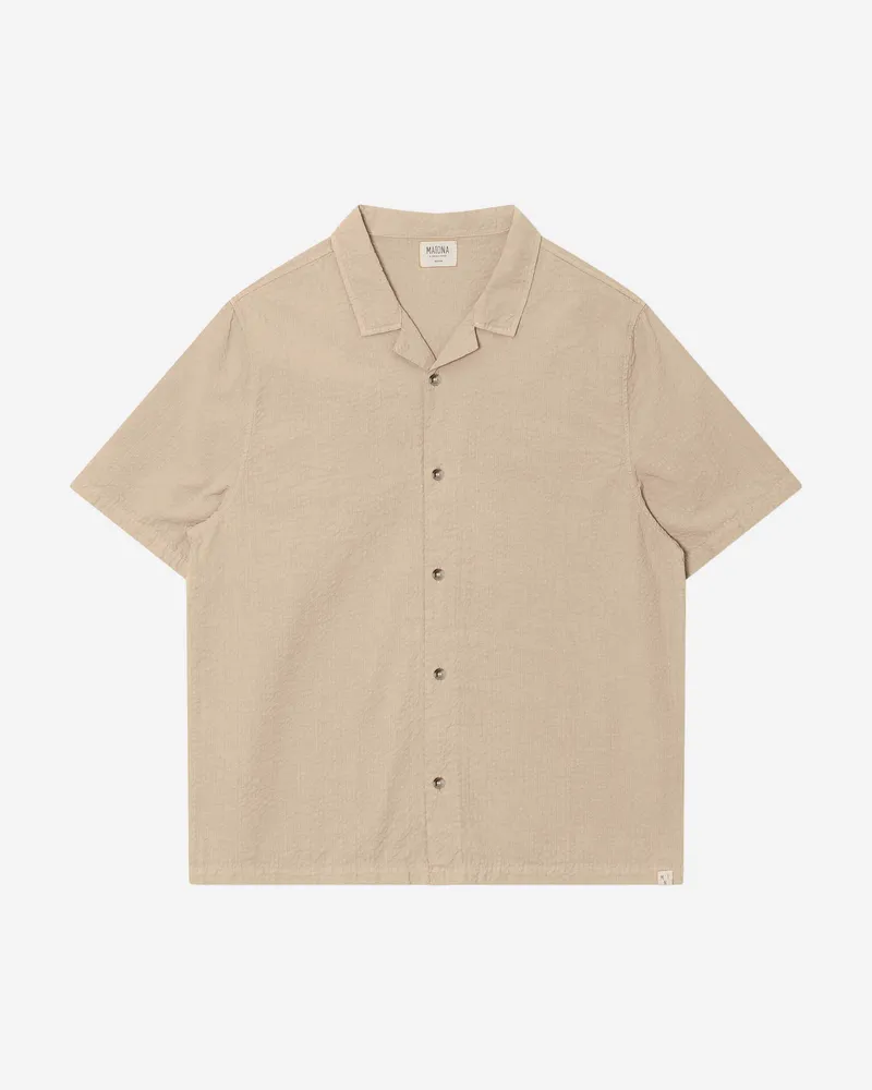 MATONA MATONA Herren vegan Shirt Bowling Sand, Beige, – Produktbild 1 von 2