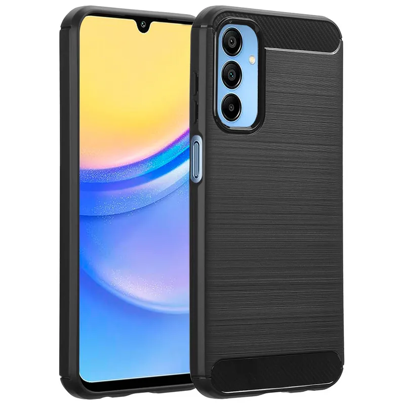 imoshion imoshion Brushed Back Cover für das Samsung Galaxy A15 (5G/4G), Schwarz, – Produktbild 1 von 1