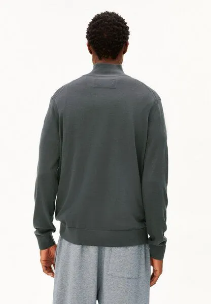 ARMEDANGELS ARMEDANGELS FAABES Herren Pullover aus Bio-Baumwolle, Space steel, – Produktbild 2 von 4