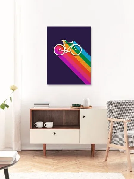 Photocircle Photocircle Poster / Leinwandbild - Let's go for a ride – Produktbild 3 von 4