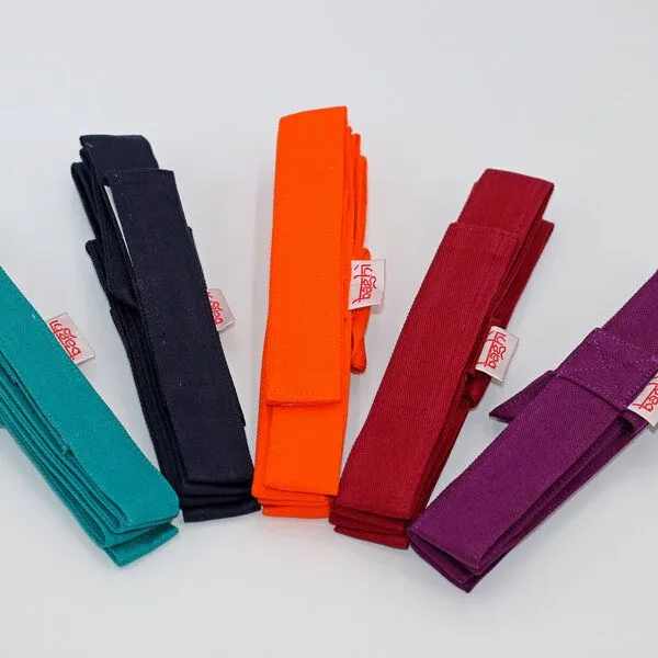BAGHI BAGHI Yogamatte Kork 183x65cm mit Tragegurt, Orange, – Produktbild 3 von 4