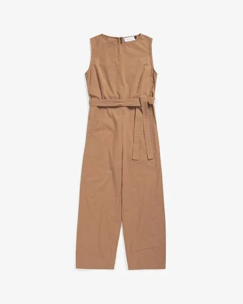 Rotholz Rotholz Ärmelloser Jumpsuit Bio Baumwolle, Braun, – Produktbild 1 von 4