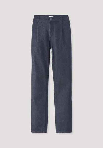 hessnatur hessnatur Jeans Relaxed Pleated aus reinem Bio-Denim, Pure blue, – Produktbild 3 von 3
