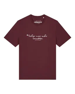 watapparel watapparel T-Shirt Unisex Früher war mehr Lametta – Produktbild 1 von 1