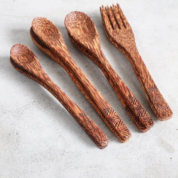 Balu Bowls Balu Bowls Boho Löffel aus Kokosholz – Produktbild 1 von 2