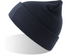 Atlantis Headwear Atlantis Headwear Wind Beanie mit unbedruckten Aufnäher – Produktbild 1 von 1