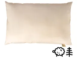 mudis mudis Kopfkissen 40 x 80 cm Schafschurwolle/Zirbenholz – Produktbild 1 von 1