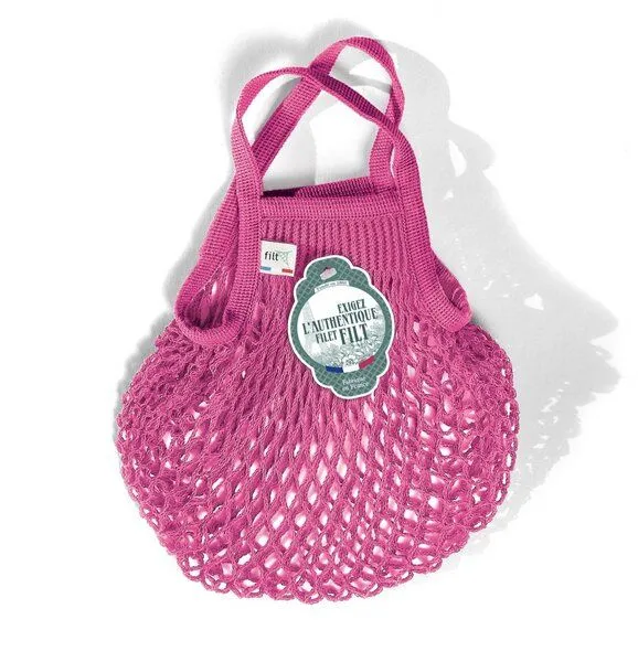 Filt Filt Bio Netztasche Small mit kurzem Henkel, Rose sorbet, – Produktbild 1 von 1