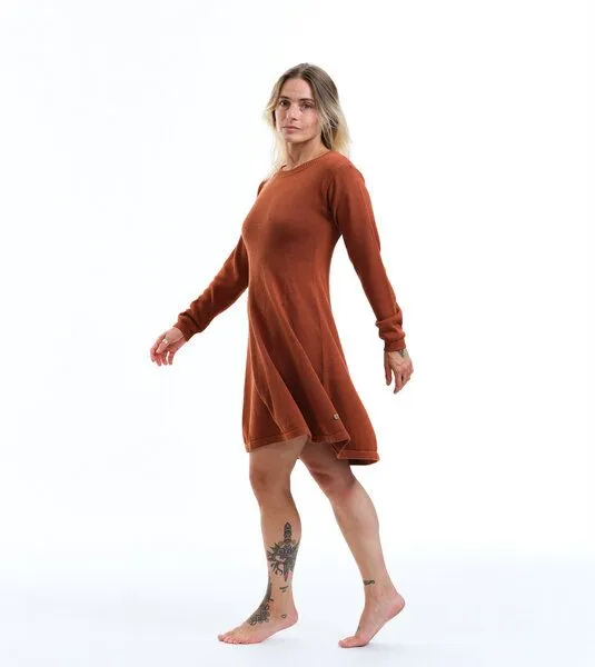 Gary Mash GARY MASH Strickkleid Amber aus Biobaumwolle, Braun, – Produktbild 2 von 4