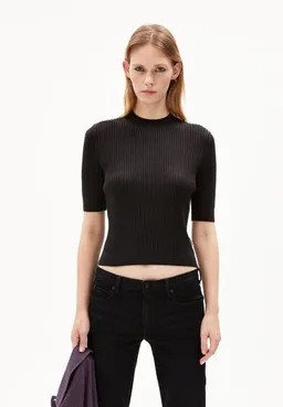 ARMEDANGELS ARMEDANGELS SILJIAA Damen Strickshirt Slim Fit aus Bio-Baumwoll Mix – Produktbild 1 von 1