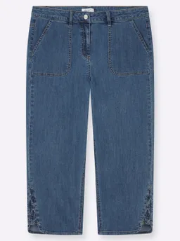 sheego 7/8-Jeans blue-stone-washed – Produktbild 1 von 1