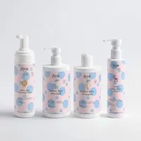 Zero Skin Zero Skin Baby Pflegeset- 4x extra milde Babypflege ab Geburt: Shampoo (400 ml), Waschgel (390 ml), Reinigungsschaum (150 ml) & Bodylotion (190 ml) – ECOCERT COSMOS Organic zertifiziert, vegan & allergenarm (20% Setvorteil) – Produktbild 1 von 1