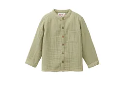 People Wear Organic People Wear Organic Langarmhemd, Musselin Freizeithemd GOTS zertifiziert – Produktbild 1 von 1