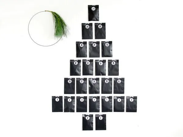 renna deluxe renna deluxe Adventskalender zum Selbstbefüllen, Schwarz, – Produktbild 1 von 4