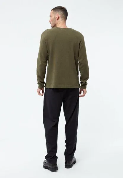 Givn Berlin Givn Berlin Flanellhose GBHELGE in lockerer Passform, Anthracite, – Produktbild 6 von 7