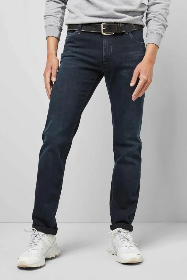 Meyer Meyer 5-Pocket-Jeans M5 Regular M5 Regular im Five Pocket Style, Blau, – Produktbild 2 von 5