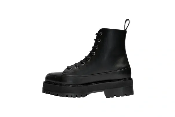 Green Laces Green Laces Herren vegan Stiefel Chunky Lace-Up Nour Schwarz, Schwarz, – Produktbild 2 von 2