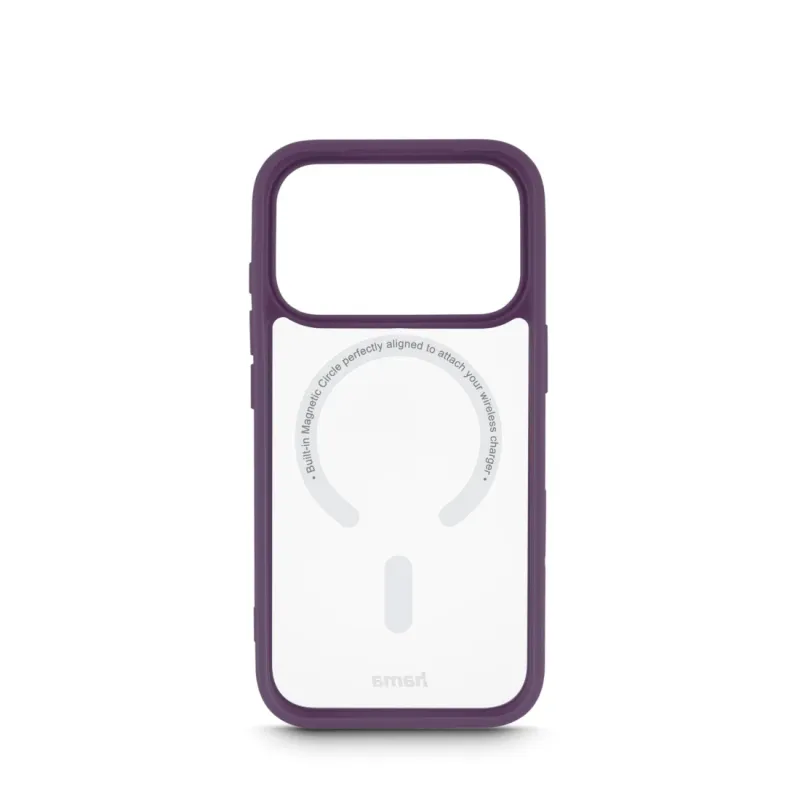 Hama Hama Handyhülle "Frame Protect" f iPhone 17 Pro/18 Pro, magnet., durchsichtig,RO – Produktbild 2 von 4