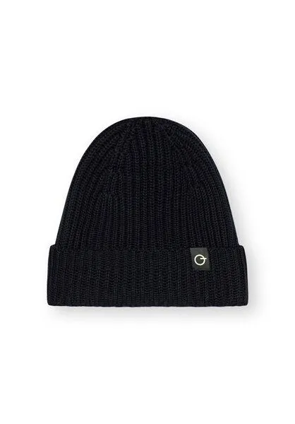THOKKTHOKK ThokkThokk Unisex Beanie TT4001 aus Bio-Baumwolle, Black (schwarz), – Produktbild 1 von 4