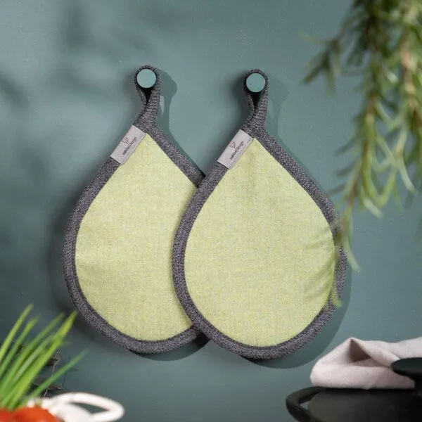 nahtur-design nahtur-design Topflappen aus 100 % Schurwolle, Gruen_02 (grün), – Produktbild 4 von 5