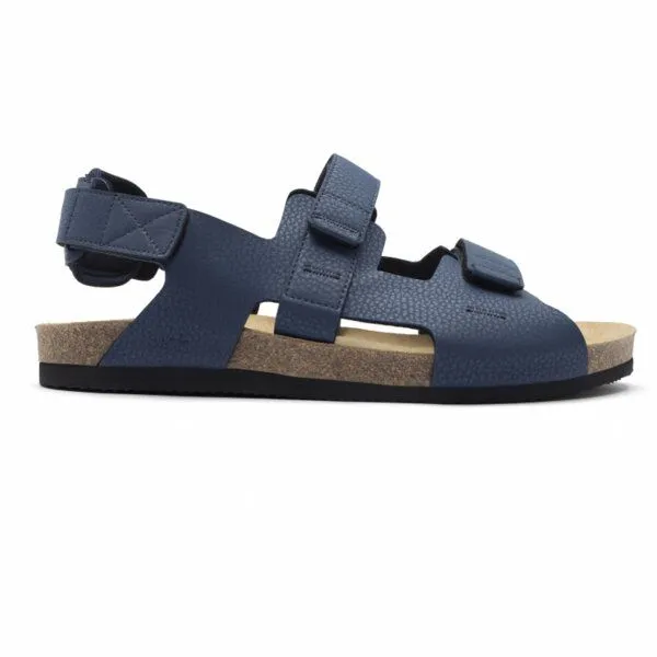 ekn footwear ekn footwear Robuste vegane Sandale "Mulga" in blau – Produktbild 3 von 4