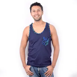 Africulture Africulture Tanktop mit Brusttasche aus Westafrikanischem Kitengestoff – Produktbild 1 von 1